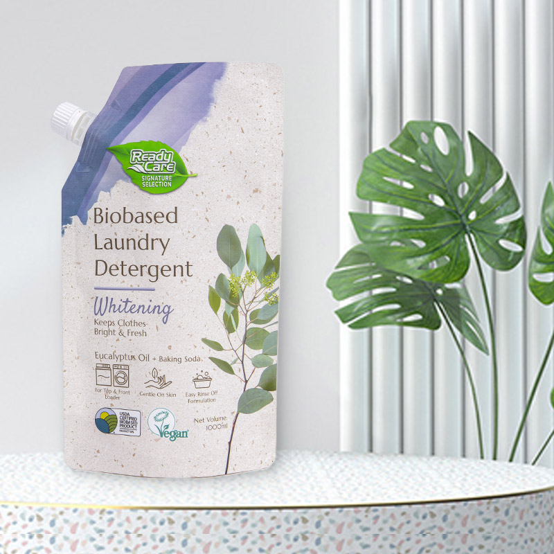 Vrećica deterdženta za pranje rublja s izljevom s učinkom brtvljenja Vrećica deterdženta za pranje rublja s izljevom s učinkom brtvljenja